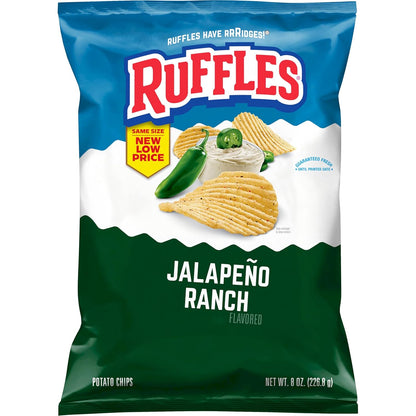 Ruffles_Potato_Chips,_Jalapeno_Ranch_Flavored_Snacks,_8_Oz_Bag