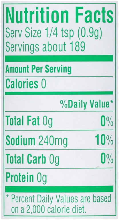 Lawry's_Coarse_Ground_With_Parsley_Garlic_Salt,_6_oz