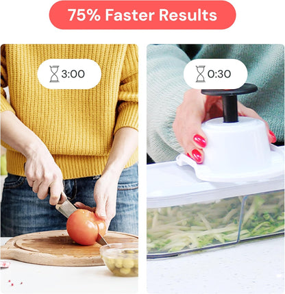 Fullstar_Core_Vegetable_Chopper_-_Chop_and_Slice_Lid_-_Food_Chopper_with_Container,_Veggie_Chopper,_Fruit_Slicer,_Onion_Dicer_-_Meal_Prep_Essential_-_Kitchen_Gadgets_and_Gifts_(6_in_1,_White/Black)