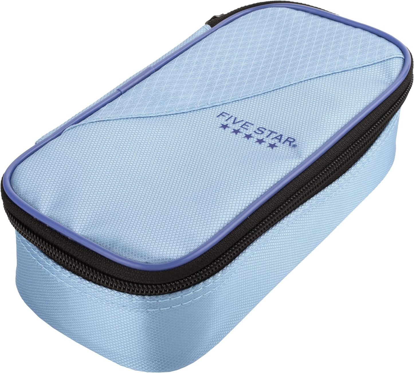 Five_Star_Pencil_Pouch,_Pen_Case,_High-Capacity_Zipper_Pouch,_Storage_Organizer_for_School_Supplies_Earbuds_Chargers_Cables_Makeup,_Blue/Denim_(500212F-ECM)