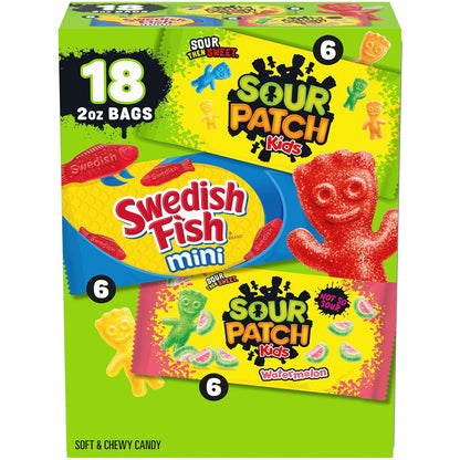 SOUR_PATCH_KIDS_and_SWEDISH_FISH_Mini_Soft_&_Chewy_Candy_Variety_Pack,_Bulk_Candy,_18-2_oz_Bags