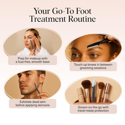 Kitsch_Dermaplane_Razor_for_Women_Face_–_Face_Razors_for_Women_&_Men,_Eye_Brow_Razors_&_Face_Shaver_–_Exfoliating_Facial_Razor_&_Dermaplaner_as_Skin_Care_Tool_for_Smoother_Skin_-_Black,_6_pcs