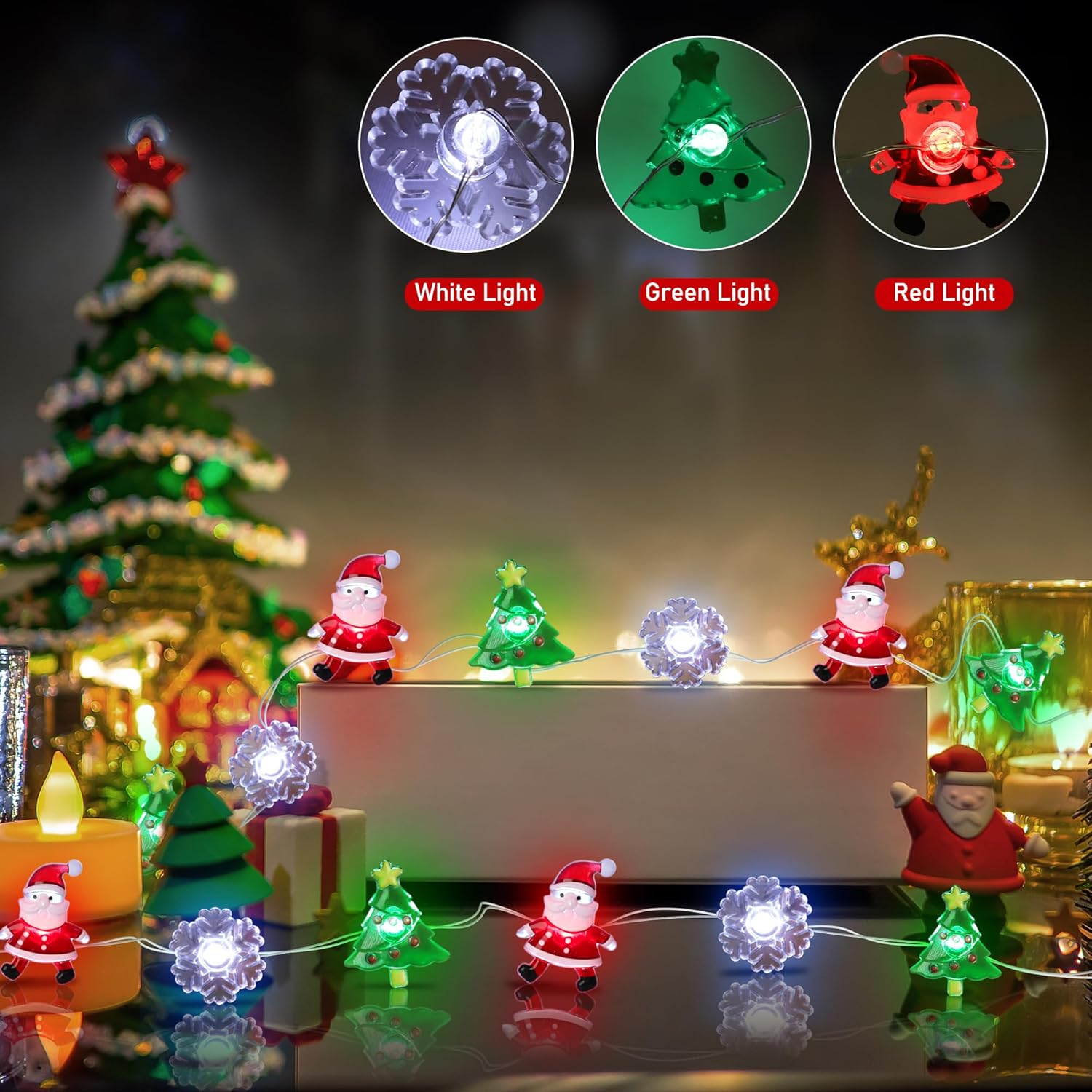 [Timer]_Christmas_Lights_Decorations,_10_FT_30_LED_Battery_Operated_Christmas_Tree_Santa_Snowflake_String_Lights,_8_Lighting_Modes_Waterproof_Xmas_Fairy_Lights_for_Home_Party_Indoor_Outdoor_Decor
