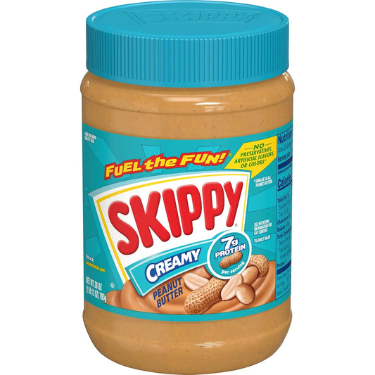 SKIPPY_Creamy_Peanut_Butter,_28_Ounce_Jar_–_SKIPPY_Peanut_Butter_Creamy_Spread