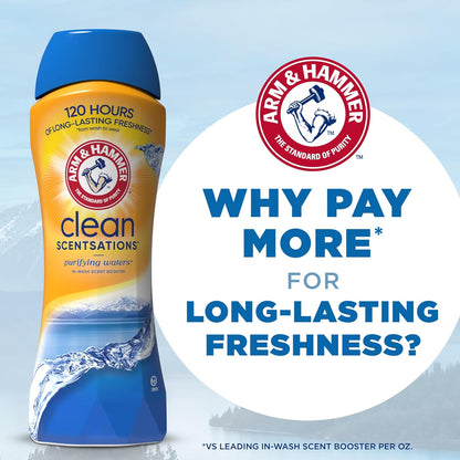 ARM_&_HAMMER_Clean_Scentsations_In-Wash_Scent_Booster,_Laundry_Scent_Booster_Purifying_Waters_scent,_45_Oz