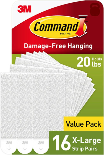 Command_20_lb_XL_16_Pairs_Heavyweight_Picture_Hanging_Strips_(32_Strips),_Damage-Free_Hangers_for_Picture_Frames,_No_Tools_Required,_Ideal_for_Home_Room_Wall_Decor,_White_Adhesive