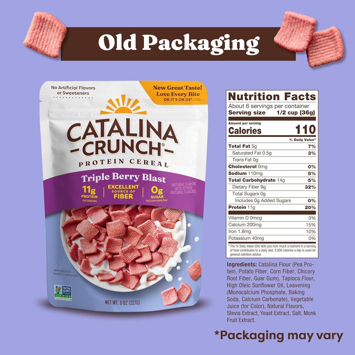 Catalina_Crunch_Protein_Cereal_-_Sugar_Free_Breakfast_Cereal_with_11g_of_Protein_-_Gluten_Free_-_Triple_Berry_Blast_-_8_oz._Bag_(Pack_of_1),_Packaging_May_Vary
