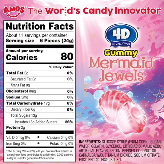 Amos_4D_Gummy_Candy_Mermaid_Jewels_Fruity_Filled,_Soft_Center_Jelly-filled_Seashell_Candy,_Raspberry_Flavor_Christmas_Candy_(9oz_Pack)_pink