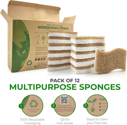 AIRNEX_Natural_Kitchen_Sponges_(12_Pack)_-_Biodegradable_Cellulose_&_Coconut_Scrubber_Dish_Sponges_for_Kitchen_-_Eco-Friendly,_Non_Scratch,_Compostable,_Non_Toxic_S-Shaped_Natural_Sponges_for_Dishes