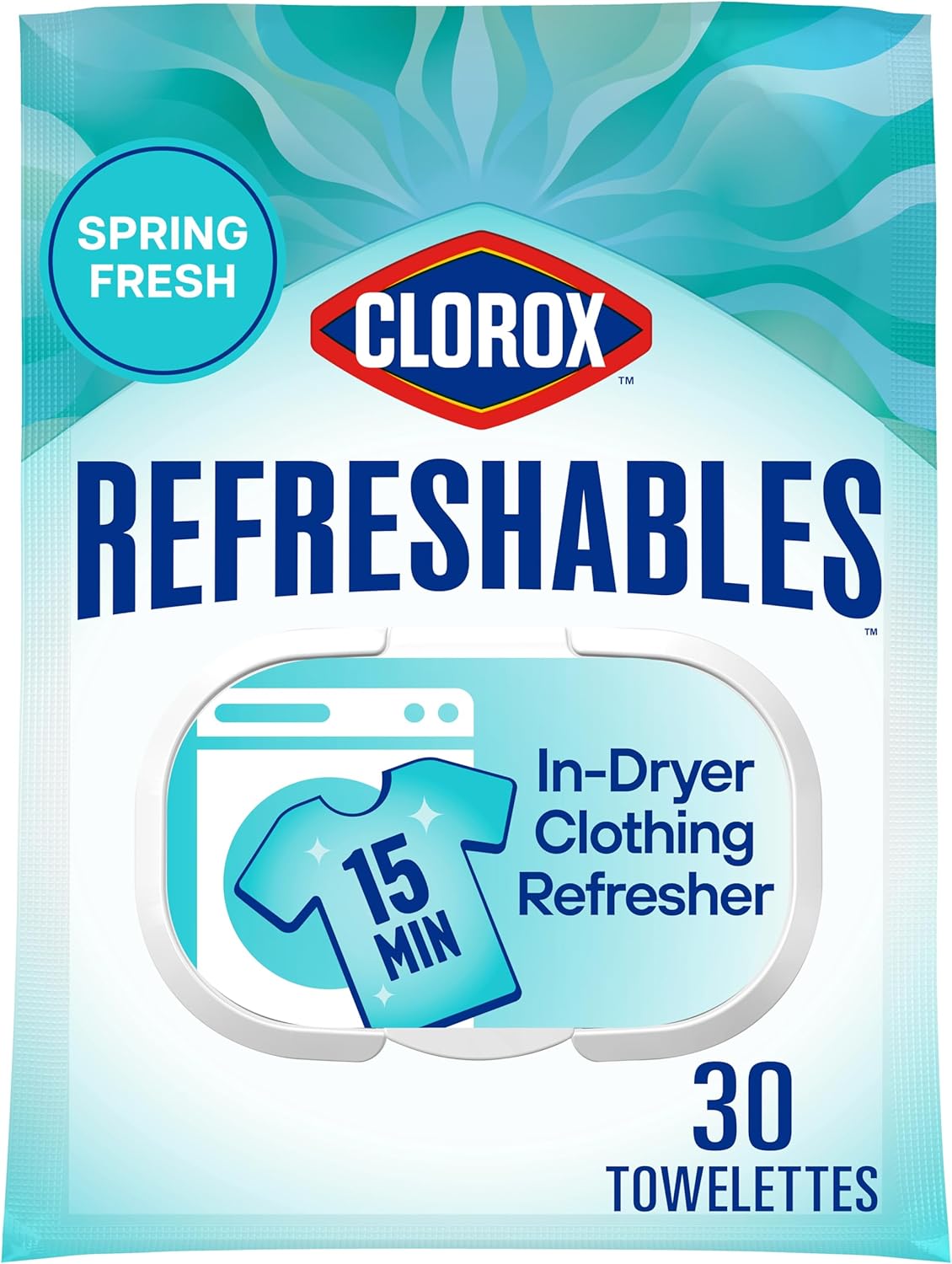 Clorox_Refreshables_In_Dryer_Clothing_Refresher,_Spring_Fresh,_30_Towelettes