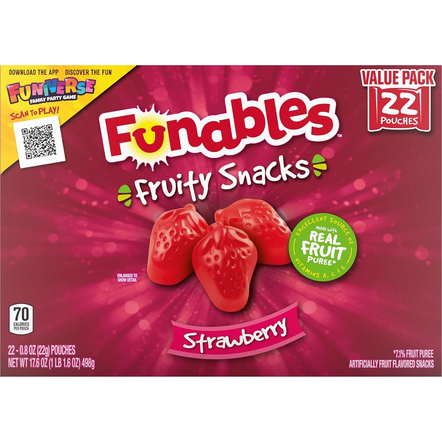 Funables_Fruit_Snacks,_Strawberry_Fruit_Flavored_Snacks,_0.8_Ounce_Pouches_(22_Count)