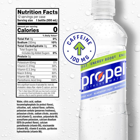 Propel_Energy_Boost_Zero_Calorie_Flavored_Water_With_Electrolytes_and_Caffeine,_Blueberry_Acai,_16.9_fl_oz_Bottles_(12_Pack)