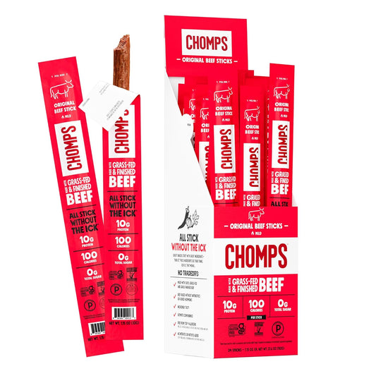 Chomps_Grass-Fed_and_Finished_Original_Beef_Jerky_Snack_Sticks_24-Pack,_Keto,_Paleo,_Whole30,_10g_Protein,_Gluten-Free