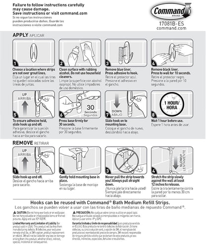 Command_Designer_Bath_Hooks,_Medium,_White,_2-Hooks_with_Water-Resistant_Strips_(17081B-ES),_Organize_Your_Dorm