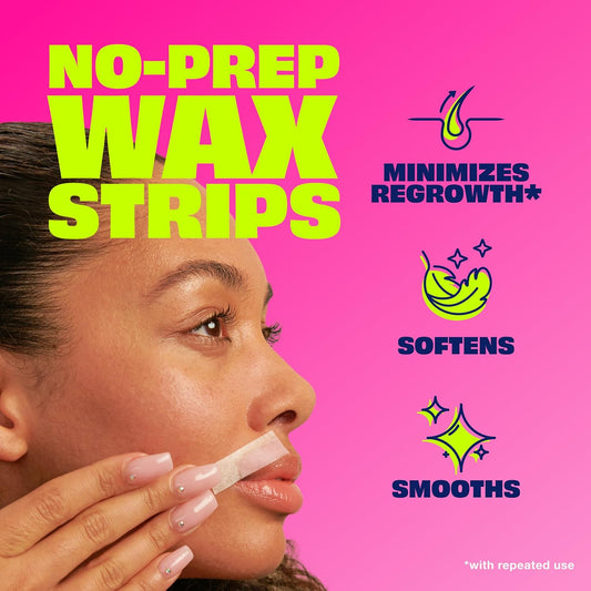 Nair_Hair_Remover_Wax_Ready_Strips,_Face_and_Bikini_Hair_Removal_Wax_Strips,_Orchid_and_Cherry_Blossom_Extracts,_Dermatologist_Tested,_Plus_4_Post_Wipes,_40_Count