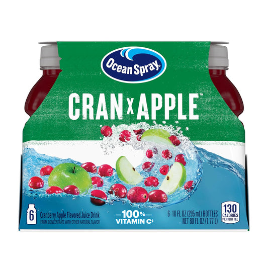 Ocean_Spray_Cran-Apple_Juice_Drink,_10_Ounce_Bottle_(Pack_of_6)