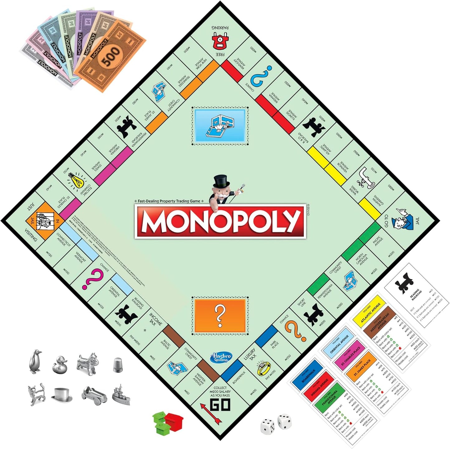 Monopoly_Game,_Family_Board_Games_for_2_to_6_Players_&_Kids_Ages_8_and_Up,_Includes_8_Tokens_(Token_Vote_Edition)