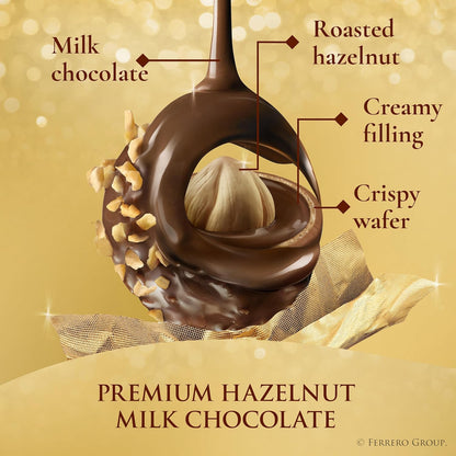 Ferrero_Rocher,_13_Count,_Premium_Gourmet_Milk_Chocolate_Hazelnut,_Individually_Wrapped_Candy_for_Gifting_in_a_Bunny-Shaped_Box,_Great_Easter_Gift,_5.7_oz