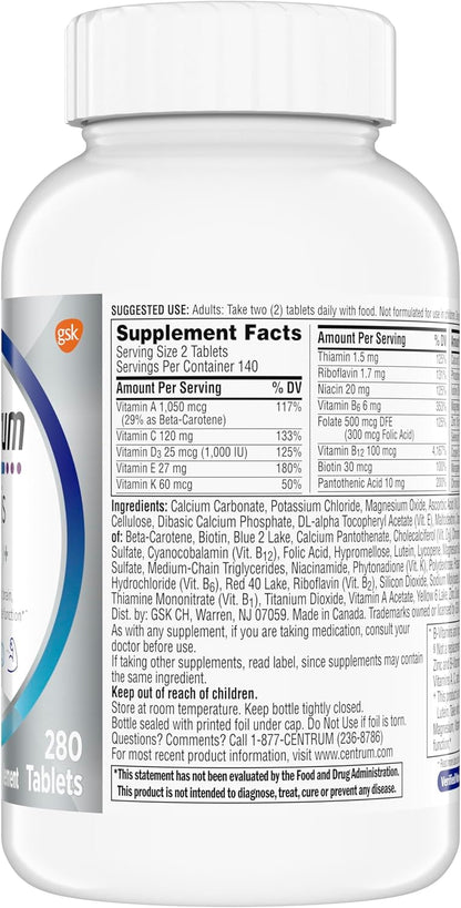 Centrum_Minis_Silver_Multivitamin_for_Men_50_Plus,_Multivitamin/Multimineral_Supplement,_Vitamin_D3,_B-Vitamins_and_Zinc,_Non-GMO_Ingredients,_Supports_Memory_and_Cognition_in_Older_Adults_-_280_Ct