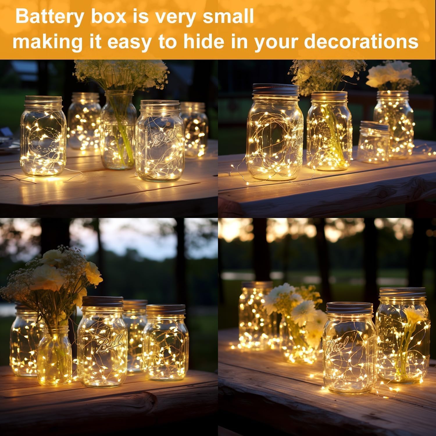 24_Pack_Mini_Fairy_Lights_Battery_Operated_-_Long_Lasting_CR2032_Battery,_6.6ft_20_LED_Warm_White_String_Lights_for_Wedding_Centerpieces,_Crafts,_Mason_Jars_Decor