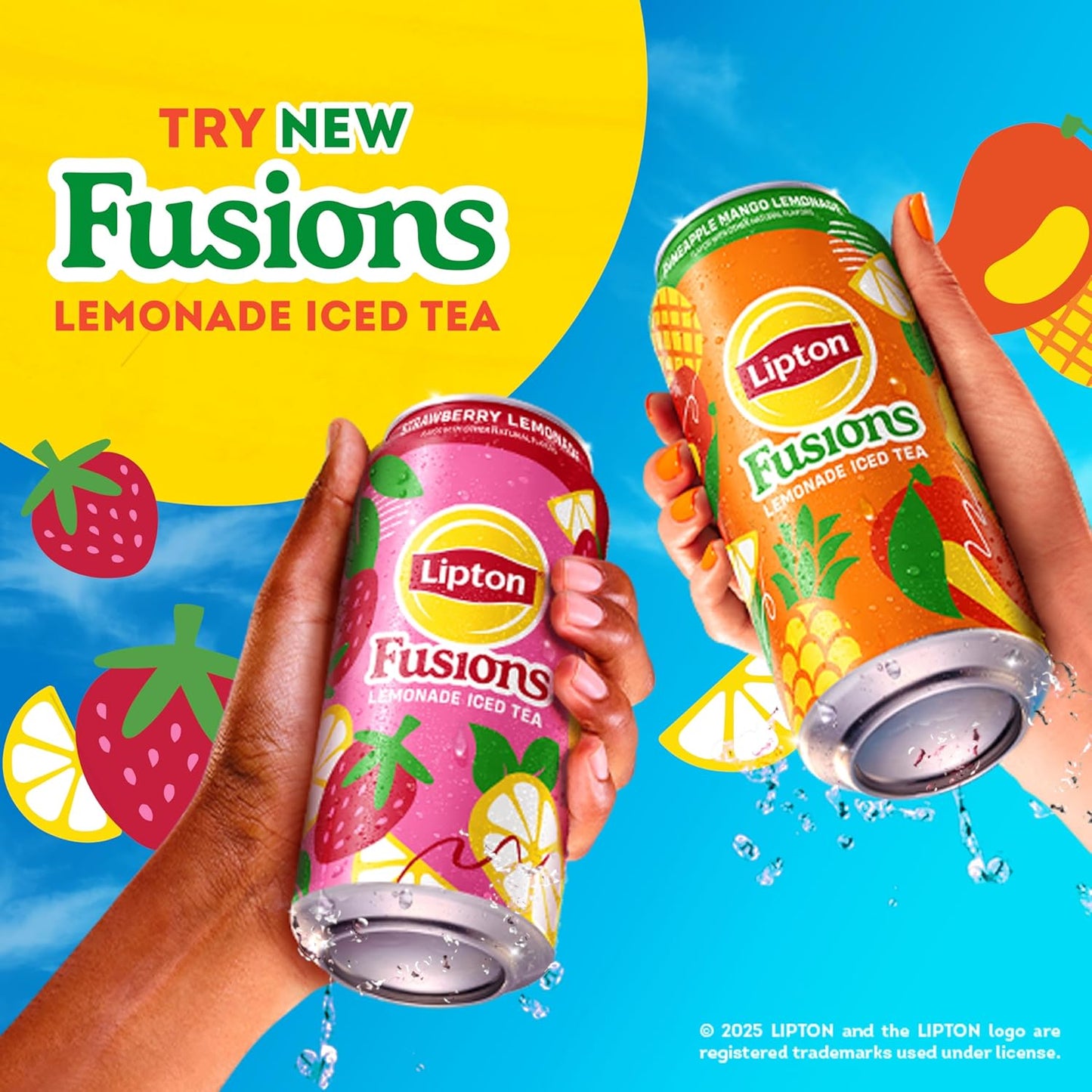 Lipton_Fusions,_Pineapple_Mango_Lemonade_Iced_Tea,_16_Fl_Oz_Cans_(Pack_of_12)