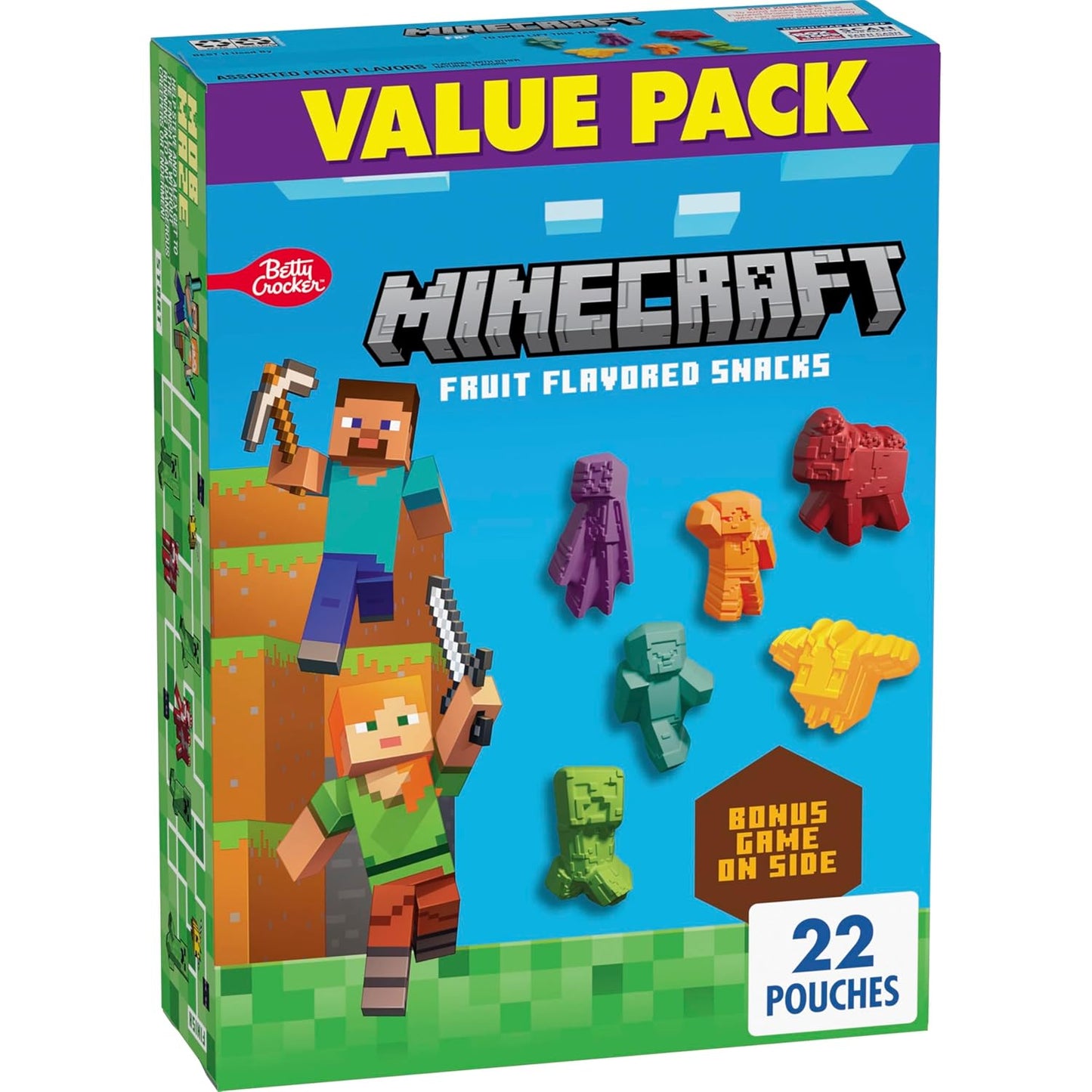 Minecraft_Fruit_Flavored_Snacks,_Fat_Free_and_Gluten_Free_Snack,_Value_Pack,_17.6_oz_(22_Pouches)