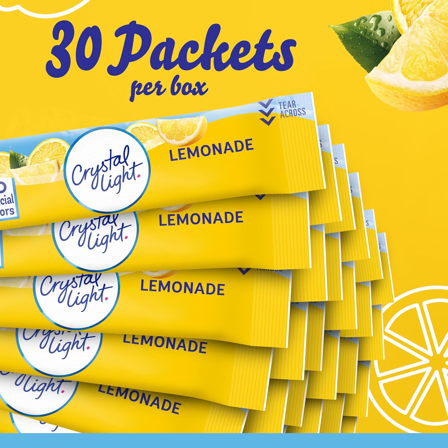 Crystal_Light_Lemonade_Naturally_Flavored_with_other_natural_flavor_Powdered_Drink_Mix,_120_ct_Pack,_4_Boxes_of_30_On-the-Go-Packets
