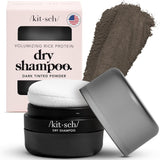 Kitsch Dry Shampoo Powder for Women & Men Dry Shampoo for Hair w/Rice Protein - Unscented, Volumizing, No White Cast, Non Toxic, Non Aerosol, Organic, Travel Size | Ideal Gifts for Women - 8g