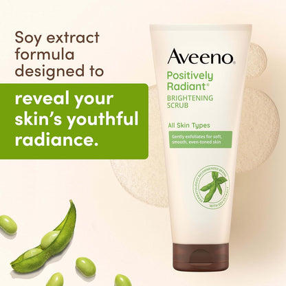 Aveeno_Positively_Radiant_Skin_Brightening_Exfoliating_Daily_Facial_Scrub,_Gentle_with_Moisture-Rich_Soy_Extract,_Helps_Improve_Skin_Tone_&_Texture,_Oil-_&_Soap-Free,_Hypoallergenic,_5_oz