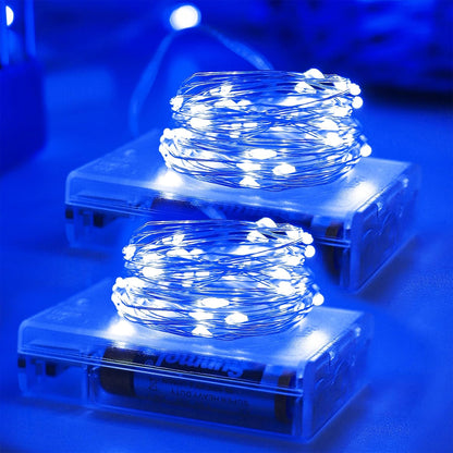 Christmas_Decorations_Blue_Fairy_String_Lights,_Battery_Operated_with_Timer,_2_Pack_Total_33FT_100_Led_Mini_Battery_Powered_Twinkle_Mason_Jar_Waterproof_Firefly_Lights_DIY_Party