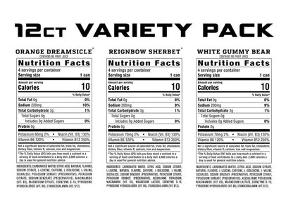 REIGN_Total_Body_Fuel_Variety_Pack,_Orange_Dreamsicle,_Reignbow_Sherbet,_White_Gummy_Bear,_Fitness_&_Performance_Drink,_16_Fl_Oz_(Pack_of_12)