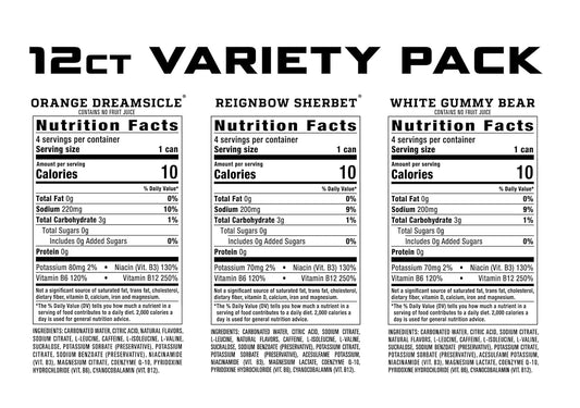 REIGN_Total_Body_Fuel_Variety_Pack,_Orange_Dreamsicle,_Reignbow_Sherbet,_White_Gummy_Bear,_Fitness_&_Performance_Drink,_16_Fl_Oz_(Pack_of_12)