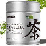 Chaism Ceremonial Grade Matcha Green Tea Powder - Premium First Harvest USDA Organic Gluten-Free Vegan, 100% Pure Unsweetened No Additives