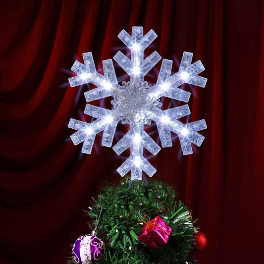 Dazzle_Bright_Snowflake_Christmas_Tree_Topper,_9_inch_Christmas_Tree_Topper_Ornament_with_15_White_LED_Lights,_Lighted_Tree_Topper_Christmas_Decorations_for_Xmas_Indoor_Holiday_Decor