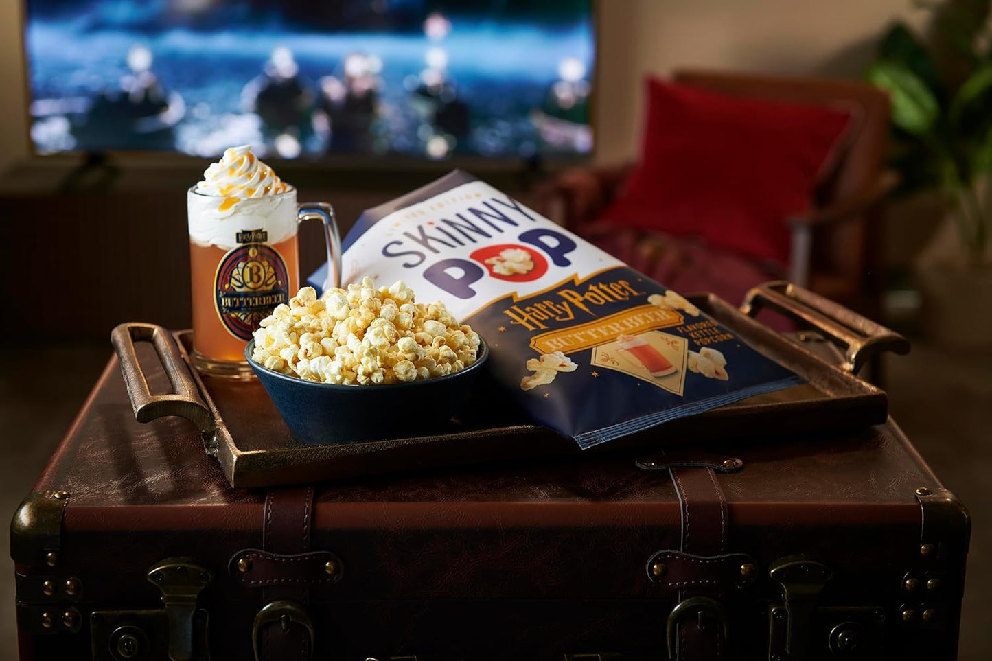 SkinnyPop_Butterbeer_Flavored_Kettle_Popcorn,_Harry_Potter_Snacks,_Gluten_Free,_Vegan,_Non-GMO,_Dairy_Free,_SkinnyPop,_5.3oz_Grocery_Sized_Bag