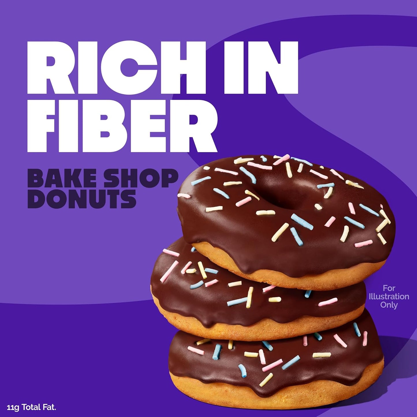 Quest_Nutrition_Bake_Shop,_Chocolate_Frosted_Donuts,_14g_Protein,_Less_than_1g_Sugar,_Protein_Snack,_Low_Sugar,_9_Count