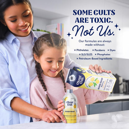 Cleancult_Liquid_Hand_Soap_Refill_-_Lemon_Verbena_-_Moisturizes_Dry_&_Sensitive_Skin_-_Made_with_Aloe_Vera_&_Essential_Oils_-_Eco_Friendly_-_Paper-Based_Packaging_-_32_oz/1_Pack