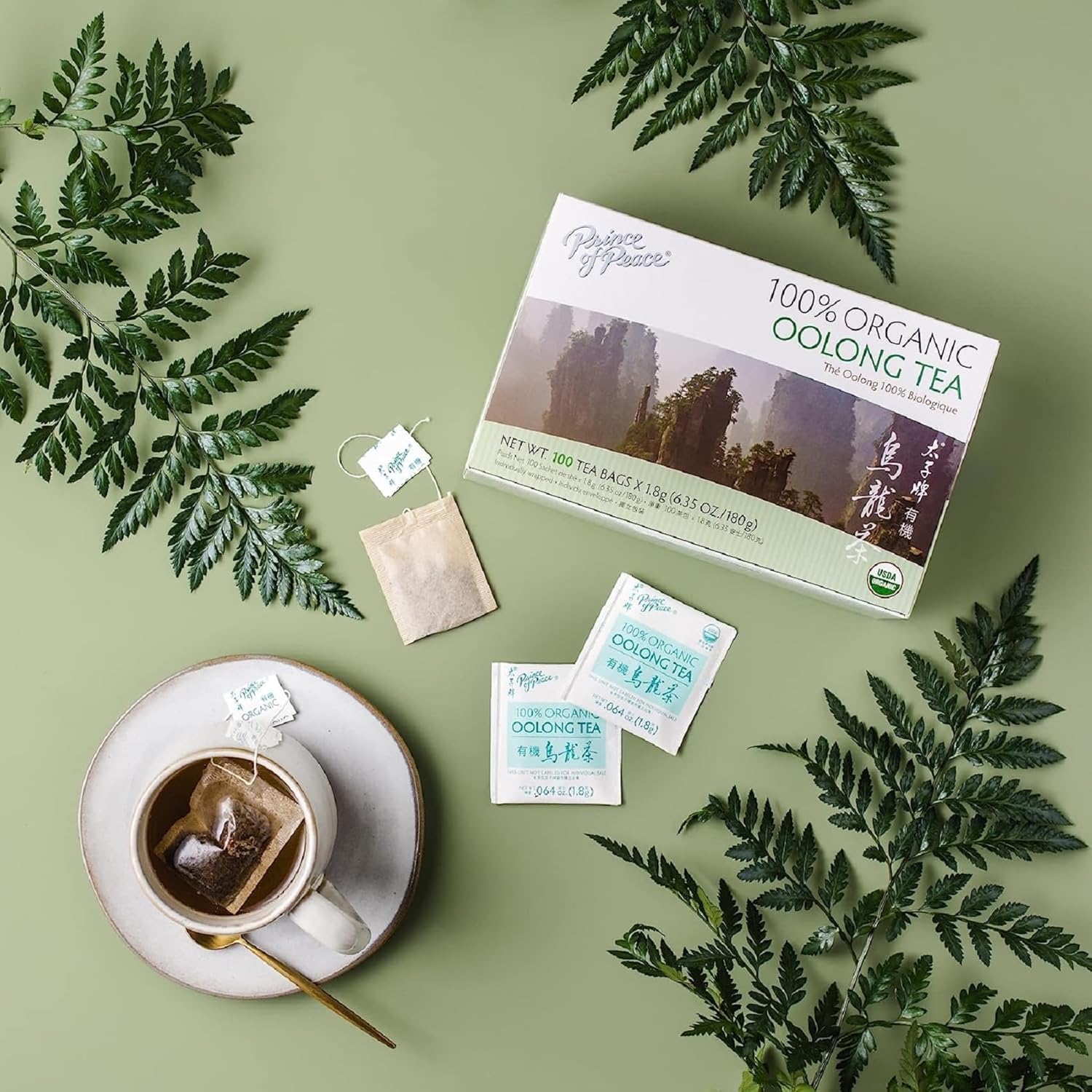 Prince_of_Peace_Organic_Oolong_Tea,_100_Tea_Bags_–_100%_Organic_Black_Tea_–_Unsweetened_Black_Tea_–_Lower_Caffeine_Alternative_to_Coffee_–_Herbal_Health_Benefits