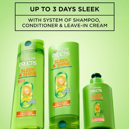 Garnier_Fructis_Sleek_and_Shine_Intense_Smooth_Leave_In_Conditioner,_Conditioning_Hair_Cream_for_Frizzy,_Dry_Hair,_Plant_Keratin_+_Argan_Oil,_10.2_Fl_Oz_(Pack_of_2)