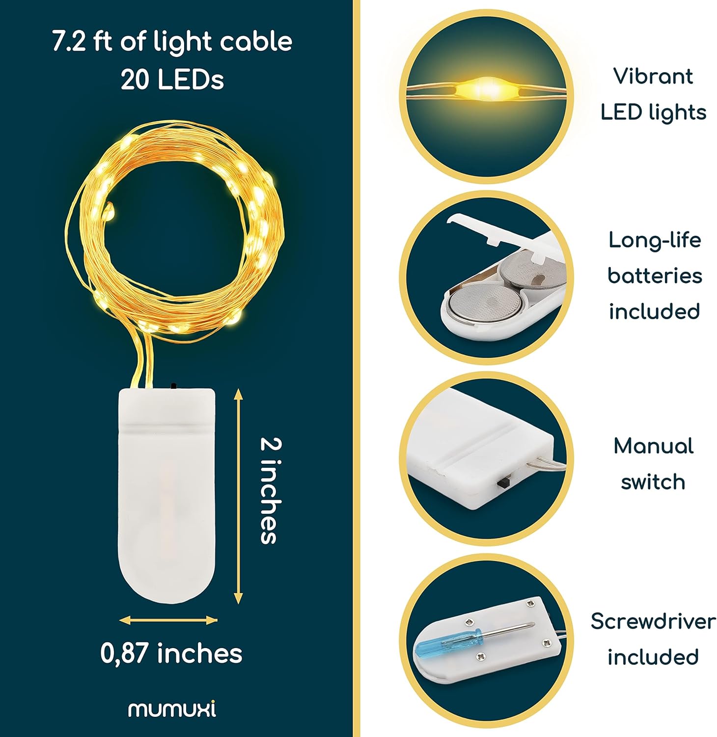 MUMUXI_12_Pack_7.2ft_Fairy_Lights_Battery_Operated_String_Lights,_20_Mini_LEDs_for_Centerpiece_Table_Decorations,_Wedding_Party_Bedroom_Mason_Jar_Christmas_Decor,_Warm_White