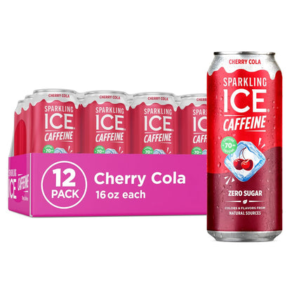 Sparkling_Ice®_Caffeine_Soda_Shoppe_Cherry_Cola_Perfectly_Caffeinated®_Sparkling_Water_with_70mg_Caffeine,_Zero_Sugar,_with_Antioxidants_and_Vitamins,_16_fl_oz_Cans_(Pack_Of_12)