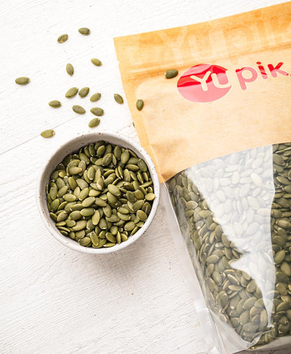 Yupik_Raw_Pumpkin_Seeds,_No_Shell,_1_lb_(16_oz),_GMO-Free,_Gluten-Free,_Kosher,_Shelled_Pepitas,_Salt-Free,_Oil-Free,_Plant-Based_Protein,_Source_of_Fiber,_Healthy_Snacks,_Ideal_for_Baking_&_Topping