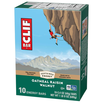CLIF_BAR_-_Energy_Protein_Bars_-_Oatmeal_Raisin_Walnut_-_Made_with_Organic_Oats_-_Energy_Bars_-_Non-GMO_-_(10_Pack)