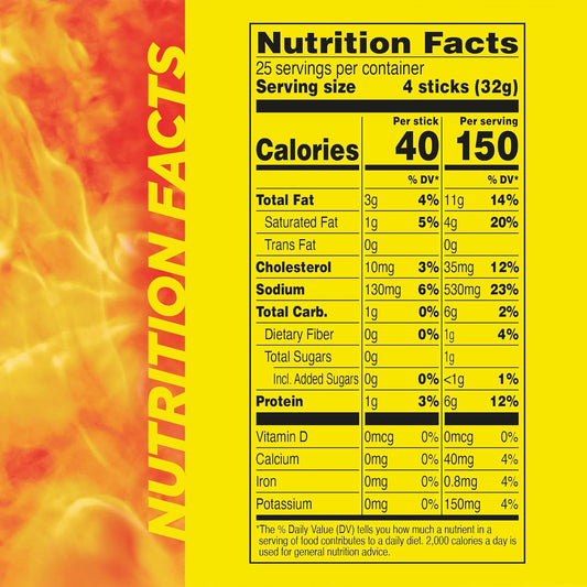 Slim_Jim_Smoked_Meat_Sticks,_Original_Flavor,_6g_Protein_Per_Serving,_Snack_Size,_Father's_Day_Bulk_Snack_Gifts,_0.28_oz._(100_Count)