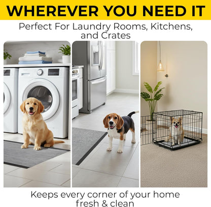 Glad_for_Pets_Black_Charcoal_Puppy_Pads_-_6-Layer_Leak-Proof_Construction,_Activated_Carbon_Odor_Control,_Pheromone_Attractant_-_Disposable_Dog_Pee_Pads_for_Potty_Training,_23_x_23_in,_100_Count