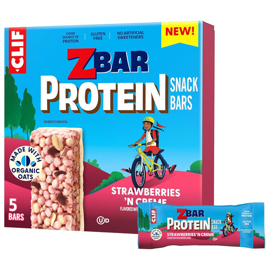 Zbar_Protein_-_Strawberries_'N_Creme_-_Crispy_Snack_Bars_-_Made_with_Organic_Oats_-_Non-GMO_-_5g_Protein_-_Gluten_Free_Protein_Bars_(5_Pack)