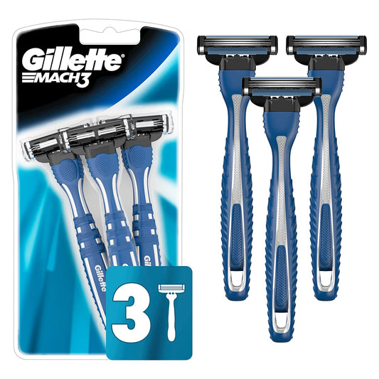 Gillette_Mach3_Men's_Disposable_Razors,_3_Count