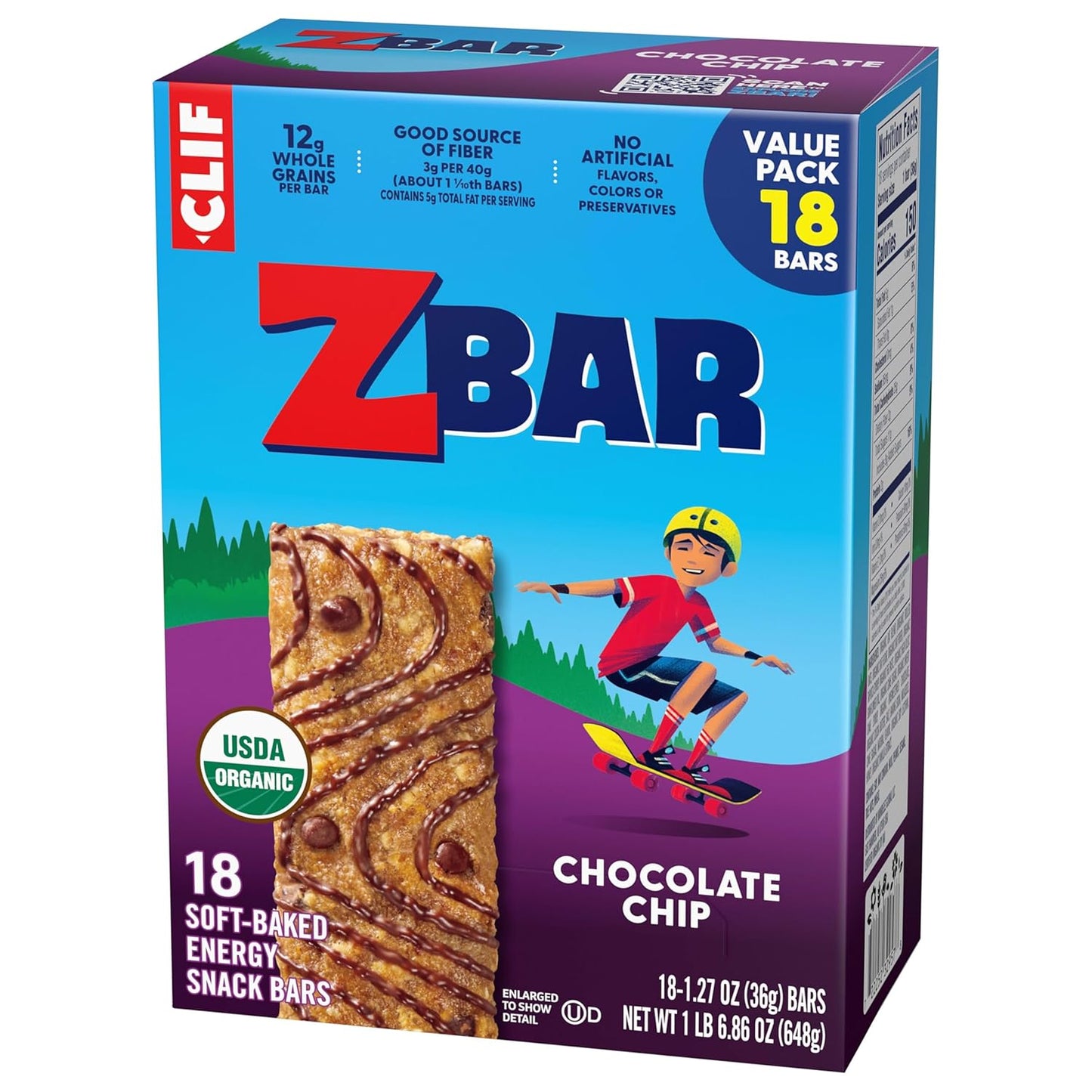 Zbar_-_Chocolate_Chip_-_Soft-Baked_Energy_Snack_Bars_-_Non-GMO_-_12g_Whole_Grains_-_USDA_Organic_Granola_Bars_-_Snacks_for_Kids_(18_Pack)