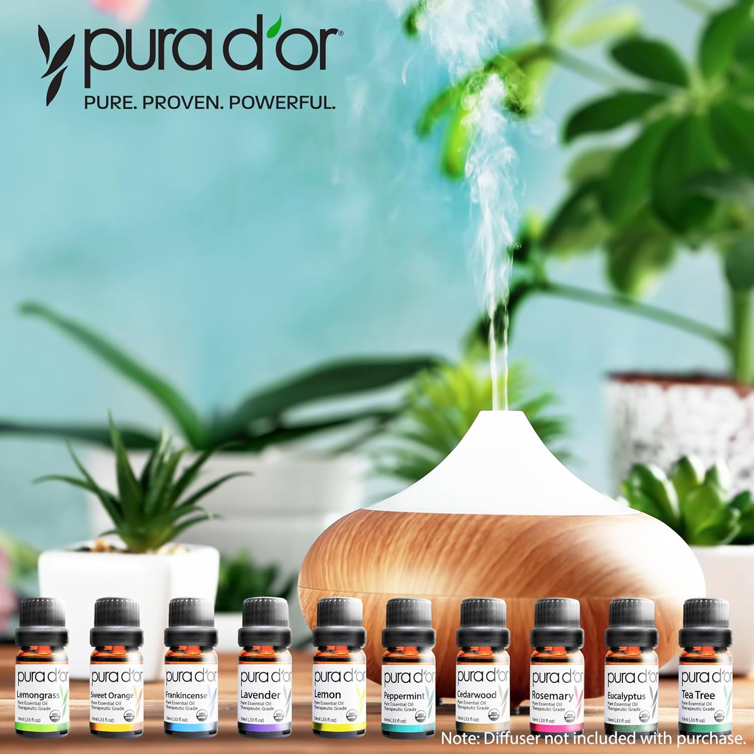 PURA_D'OR_Organic_Perfect10_Essential_Oils_Set_-_10x_10mL_Wood_Box_Aromatherapy_Gift_Set_-_100%_Pure_Therapeutic_Grade_for_Relaxation_and_Wellness_(Lavender,_Peppermint,_Eucalyptus,_Tea_Tree_&_More)