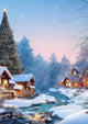 Christmas Snow Scene
